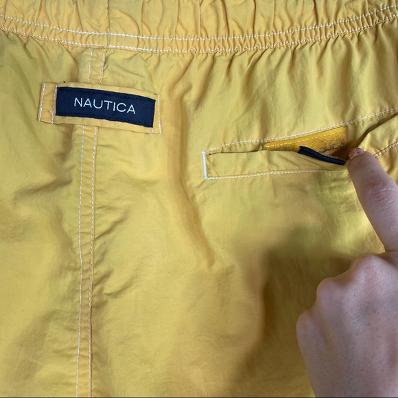 Nautica Yellow Swim Shorts Board Shorts - Picture 4 of 7